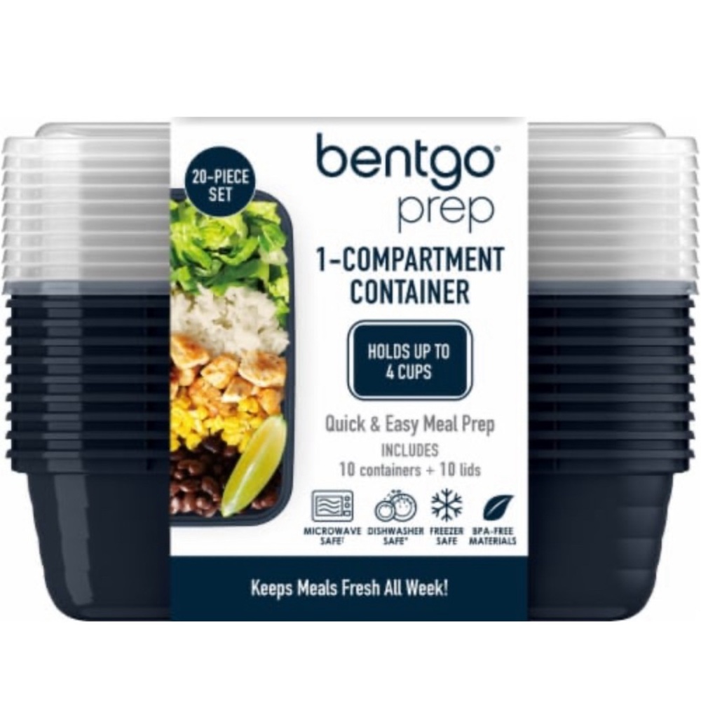 Bentgo Prep One Apartment Container 20-Piece Set